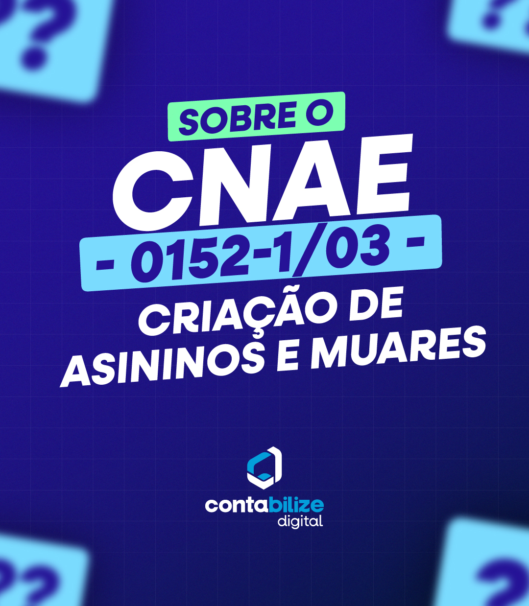 0152-1/03 – Criação de asininos e muares