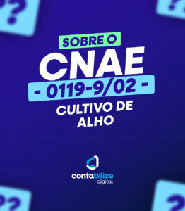 CNAE 0119-9/02 – Cultivo de alho.