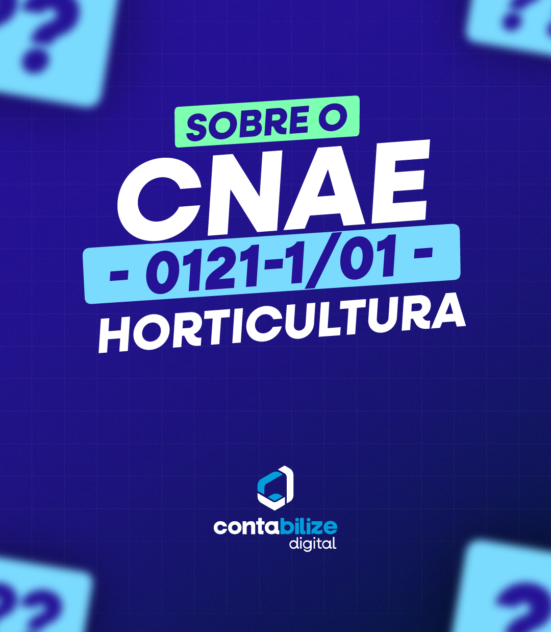 CNAE 0121-1/01 – Horticultura.